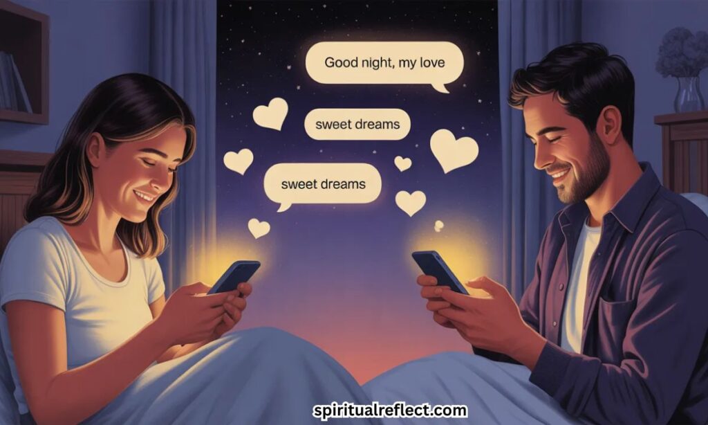 Romantic Good Night Messages to Make the Miles Disappear
