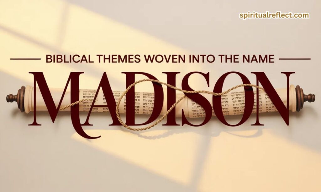Biblical Themes Woven Into the Name Madison