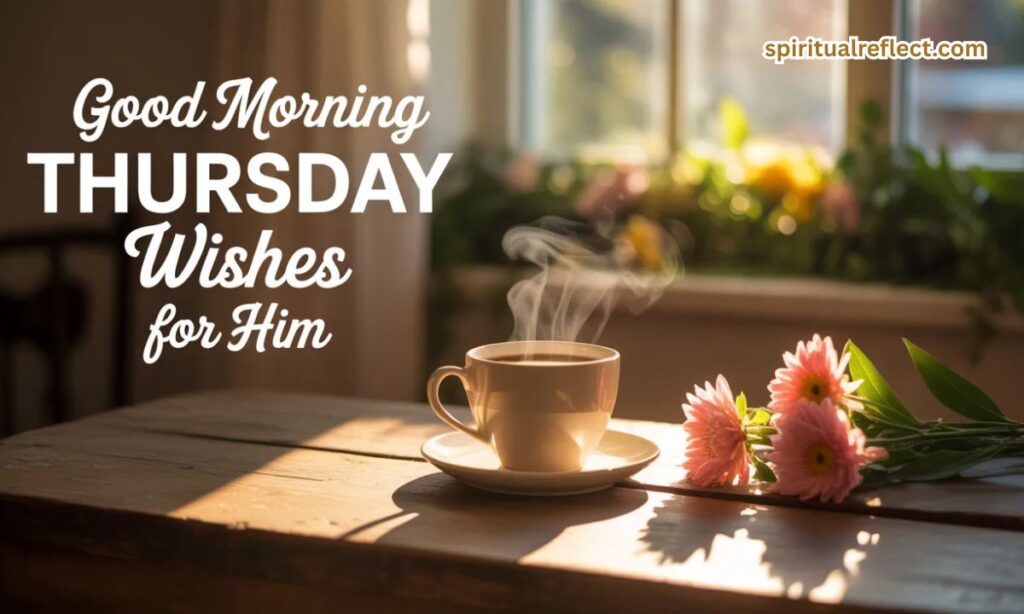 Good Morning Thursday Wishes for Him