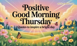 Positive Good Morning Thursday Quotes to Inspire a Bright Day