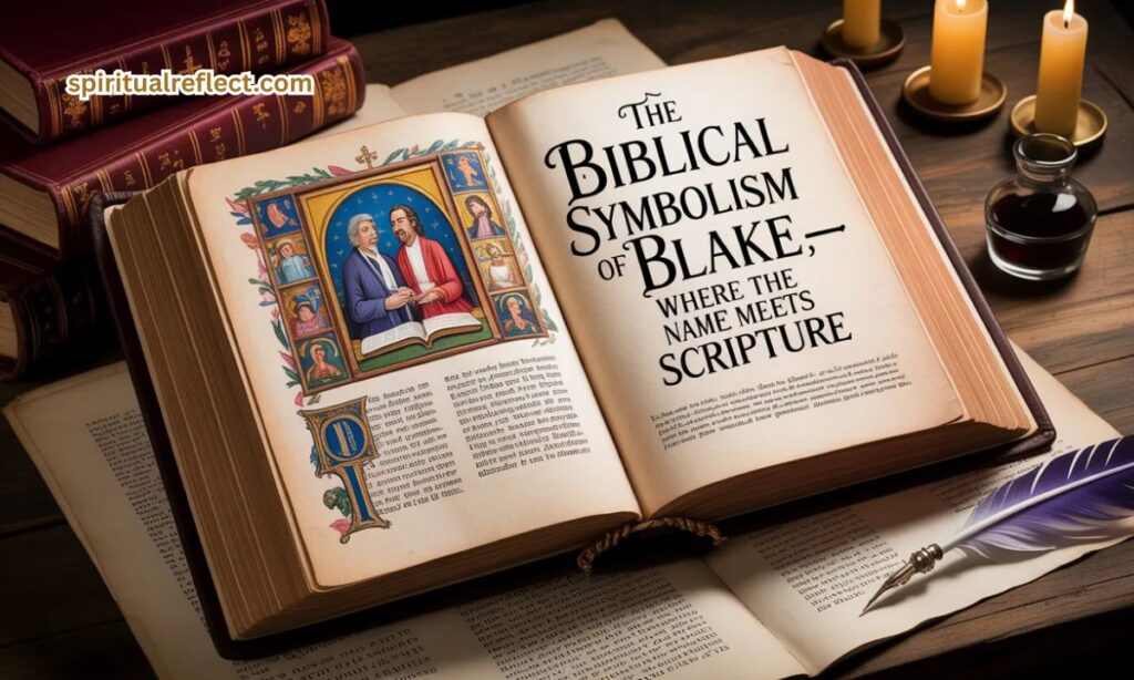 The Biblical Symbolism of Blake — Where the Name Meets Scripture