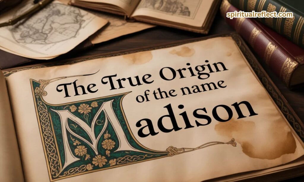 The True Origin of the Name Madison